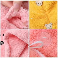 Women's Quick Drying Microfiber Shower Cap Towel for Dry Hair