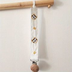 Baby Cartoon Pacifier Lanyard Anti-drop Clip Rope