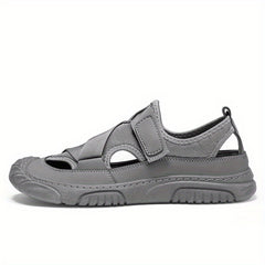 Men's Non Slip Hook And Loop Sandals Comfortable Beach Shoes