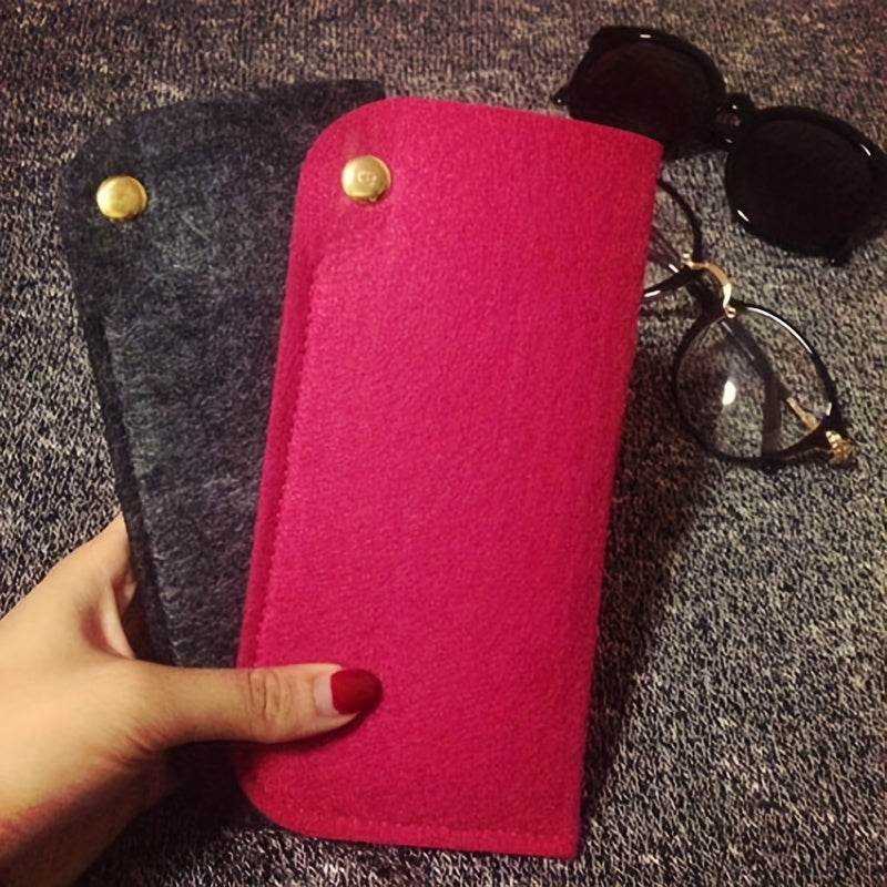 Portable Felt Glasses Bag Sunglasses Storage Bag Gift