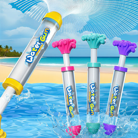 4pcs Push Pop Firework Water Toy Romantic Sprayer for Parties
