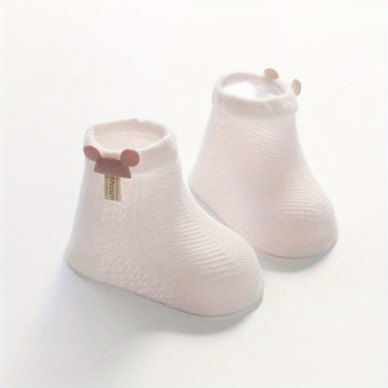Baby Cotton Summer Crew Socks for 0-3 Years Old