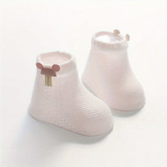 Baby Cotton Summer Crew Socks for 0-3 Years Old