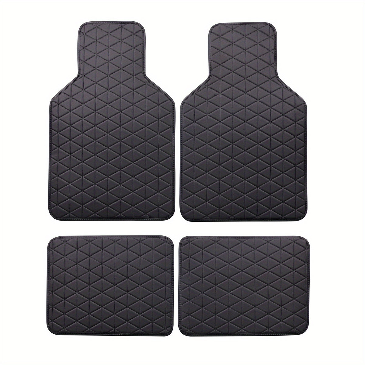 Waterproof PU Leather Car Foot Mats Car Carpets Car Interior Accessories