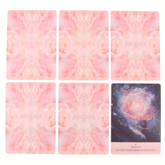 44pcs Tarot Cards Board Game Cards Rose Oracle Cards