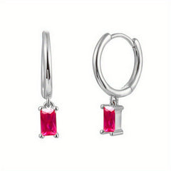 Colorful Drop Earrings 24K Plated Copper Earrings