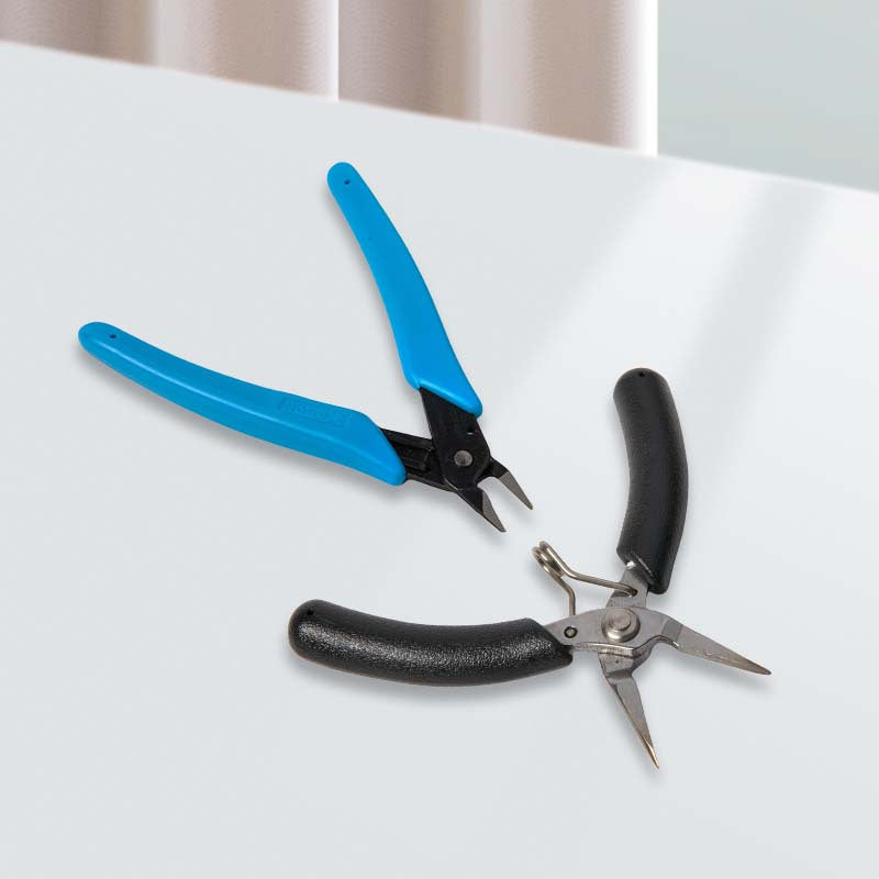 DIY Metal Puzzle Assembly Tool Set Scissors Pliers Tweezers