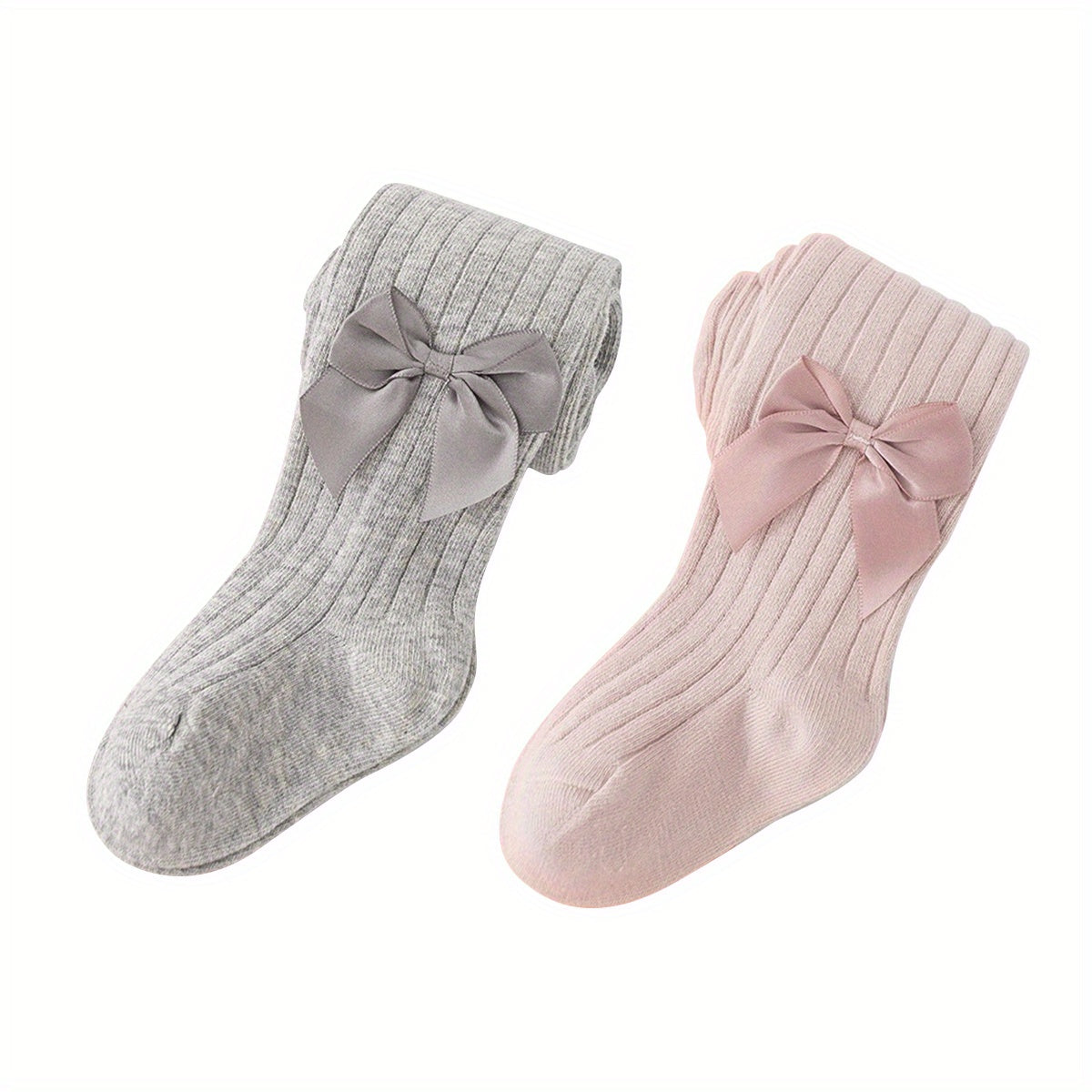 Girls Kids Pantyhose Bow Princess Socks for Spring Autumn