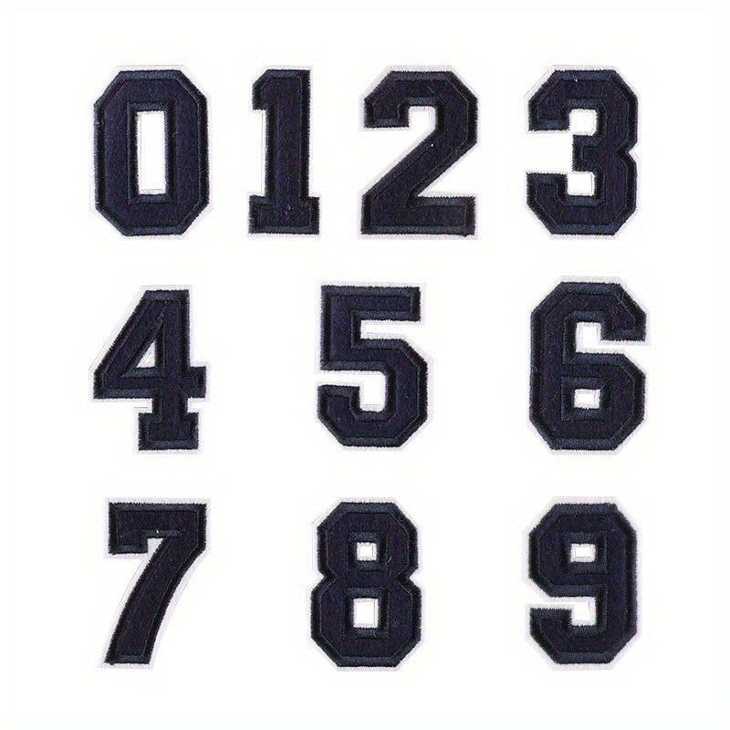 Iron On Letter Number Patches for Clothing DIY Craft