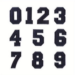 Iron On Letter Number Patches for Clothing DIY Craft