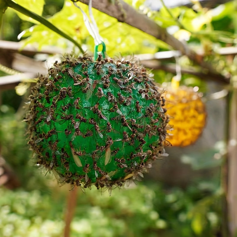 Fruit Shaped Sticky Fly Trap for Garden Mosquitoes, Insects & Flies