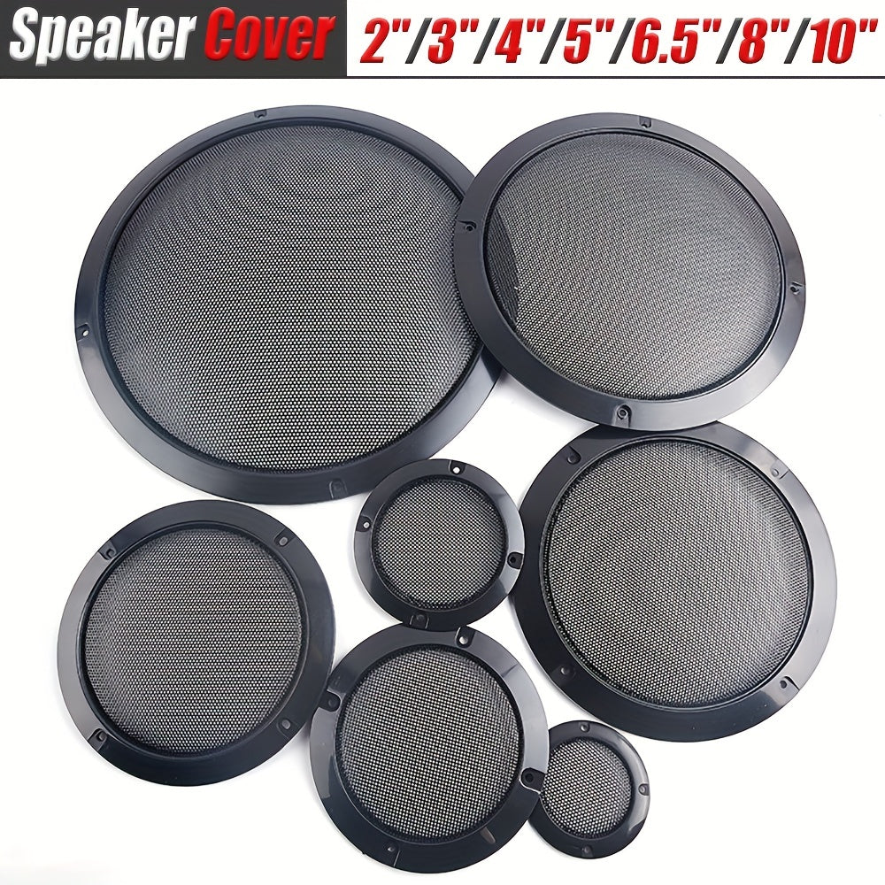 Car Home Speaker Net Cover High Mesh Enclosure Plastic Frame Metal Grilles