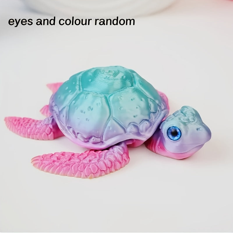 3D Printed Turtle Ornament Home Decor