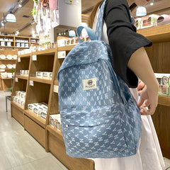 Student's Backpack & Schoolbag Male & Female Travel Backpack