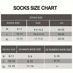 2 Pairs 15-20mmHg Athletic Compression Over the calf Socks