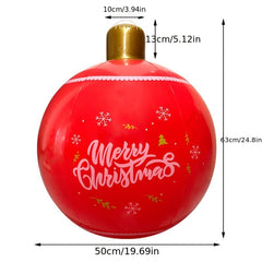 Christmas Inflatable Snow Ball Lantern Ornaments