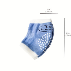 2pcs Combed Cotton Baby Knee Protector Breathable Kneepad Absorb Sweat Socks