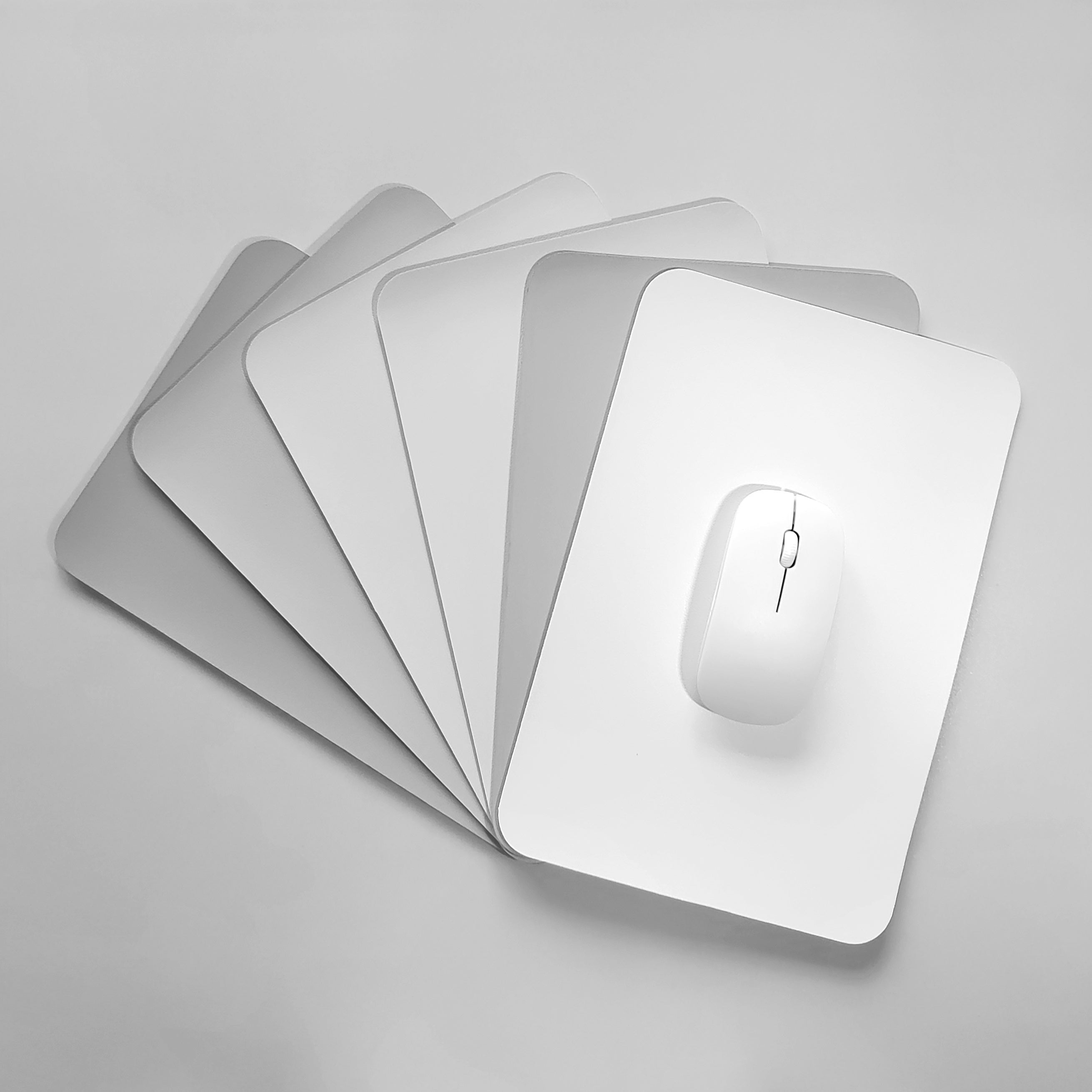 Small Faux Leather Mouse Pad - Waterproof Desk Pad