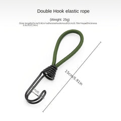Elastic Rope Bungee Cord Hooks for Outdoor Camping Boats Luggage