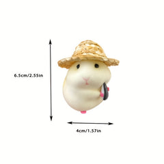 Hamster Car Decoration Window Edge Car Interior Accessories Mouse Doll