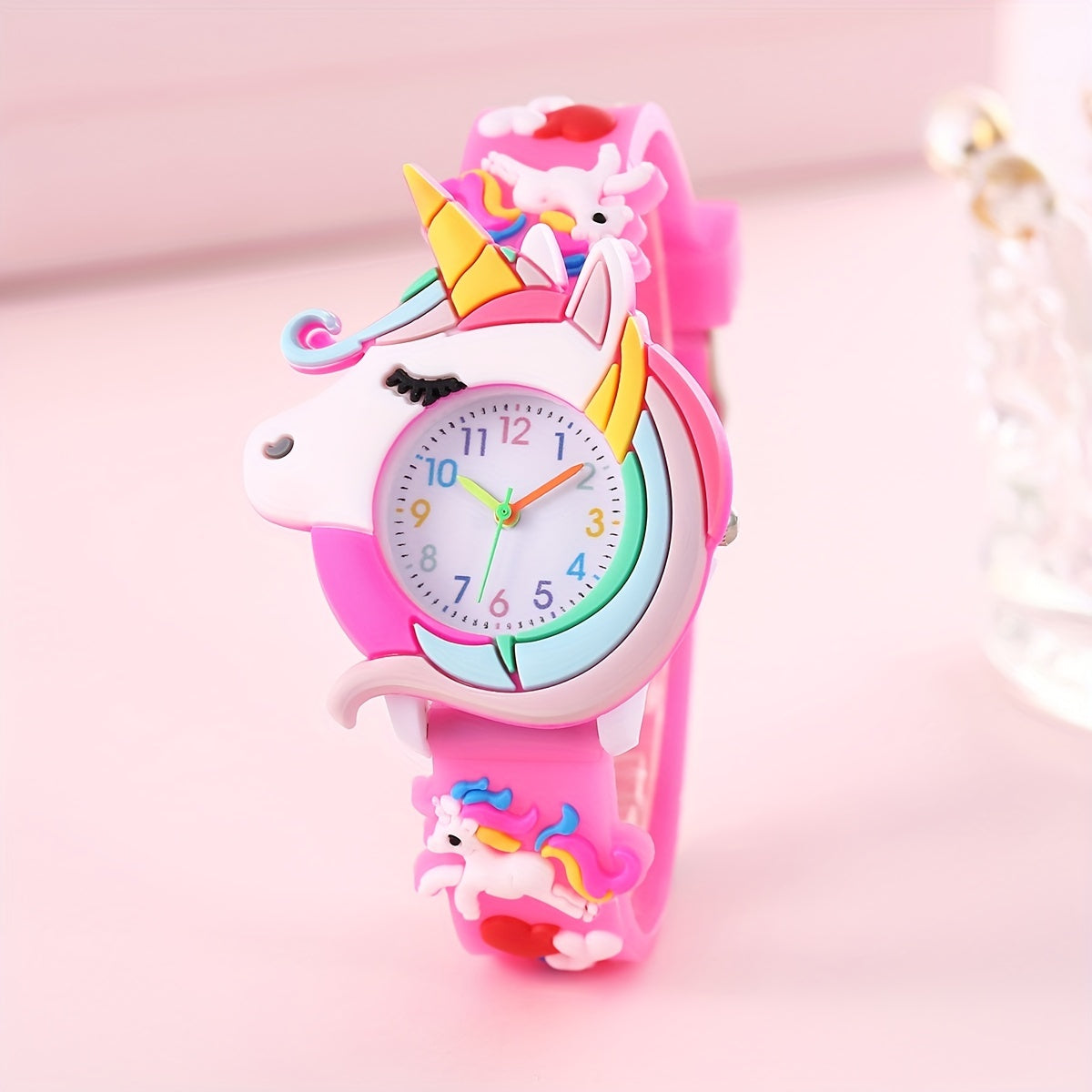 Kids Unicorn Silicone Watch Gift