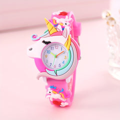 Kids Unicorn Silicone Watch Gift