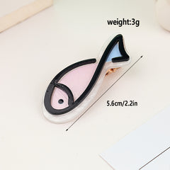 Dolphin Small Fish Hair Clip Sweet Cartoon Bangs Hair Accessories