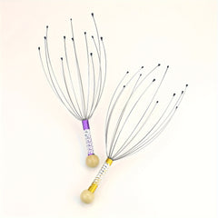 Stainless Steel Octopus Head Massager Natural Pressure Tool