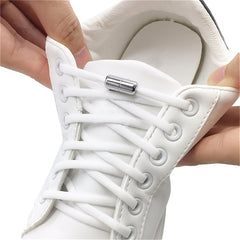 Elastic No Tie Shoelaces Semicircle Shoe Laces For Kids And Adult Sneakers