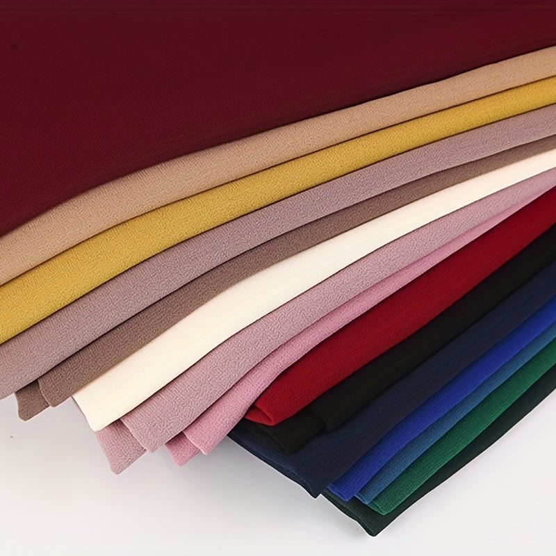 Chiffon Hijab Head Scarf Thin Breathable Shawl Windproof Head Wrap