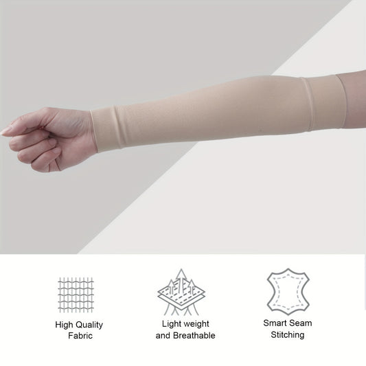 Compression Arm Sleeve 2 Pack 20-30 mmHg Full Arm Support Brace