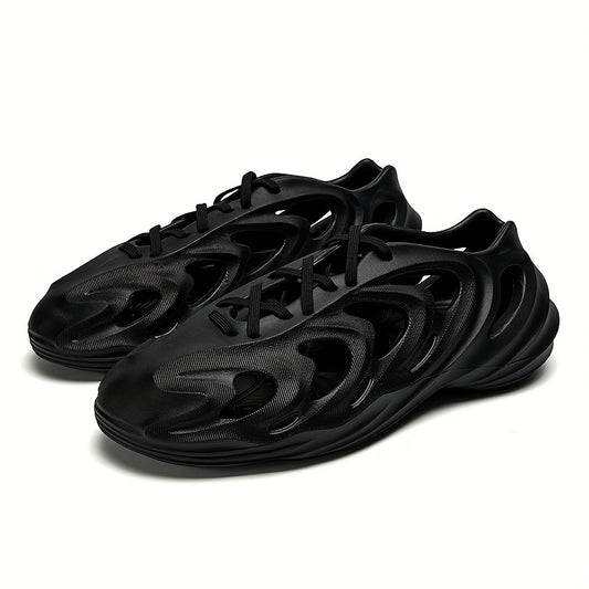 Women's Breathable Closed Toe Lace Up Clogs