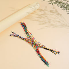 24pcs Mixed Lucky Rope Bracelet For Girls