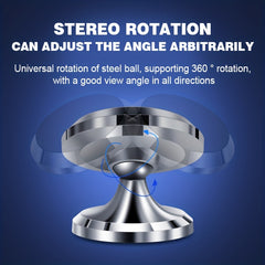 Magnetic Car Phone Holder Mount 360-Degree Rotation Dashboard Suction Cup