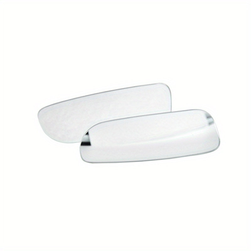 2pcs Car Long Curved Rearview Mirror Blind Spot Mirror HD Anti glare
