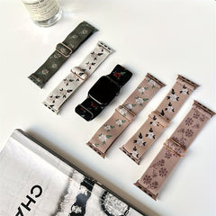 Embroidered Nylon Smart Watch Strap - Christmas Thanksgiving Gift