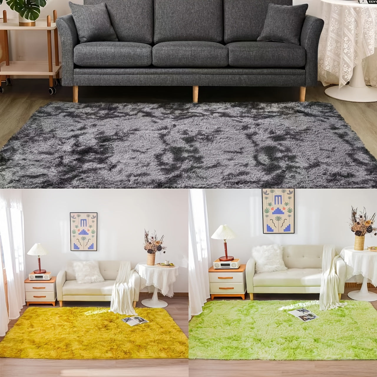 Soft Shaggy Rug For Bedroom Fluffy Carpet For Living Room Fuzzy Indoor Plush