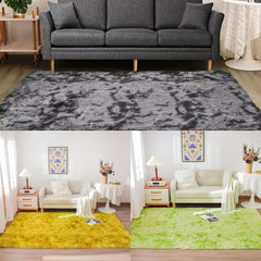 Soft Shaggy Rug For Bedroom Fluffy Carpet For Living Room Fuzzy Indoor Plush