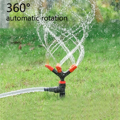 360 Degree Garden Sprinkler Automatic Rotating Sprinkler With Spike