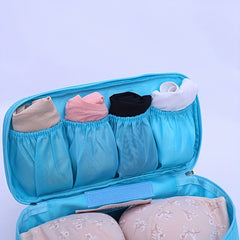 Travel Bra & Panty Organizer Portable Underwear Zipper Storage Bag