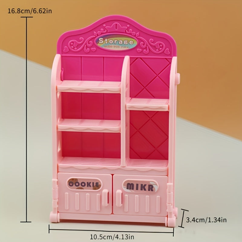 Dollhouse Dining Rack Kitchen Furniture Supplies Scene Accessories