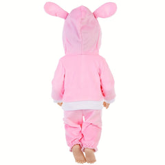 22" Doll Clothing Set - Shirt, Pants, Jacket - Easter Rabbit Toy