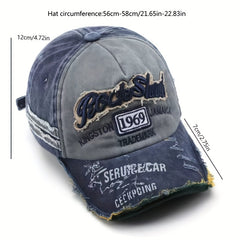 Mens Embroidered Baseball Cap in Multiple Colors