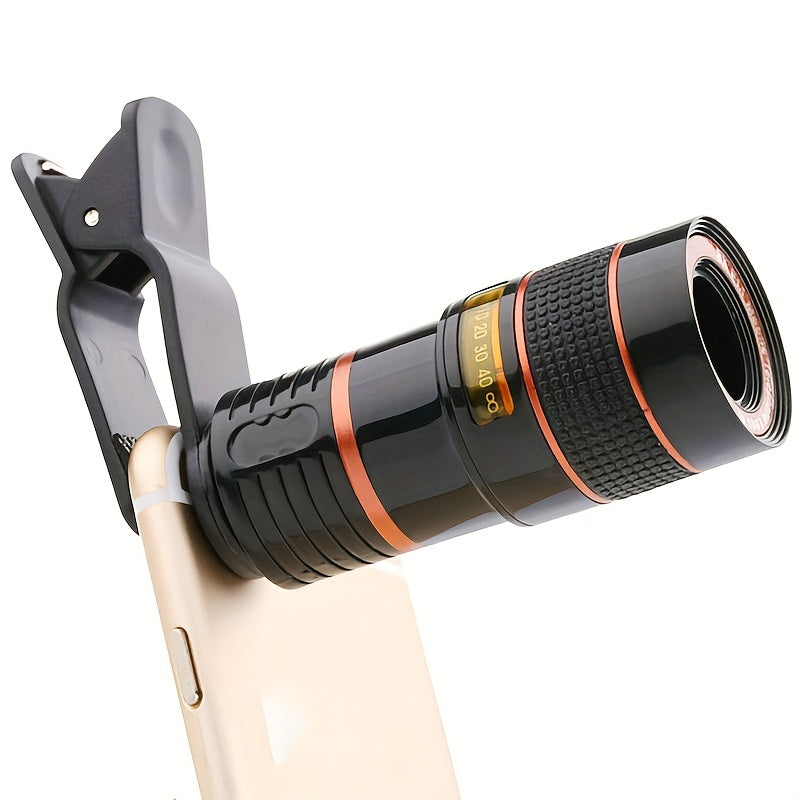 8x8 HD Portable Monocular Connects To Phone For Bird Watching