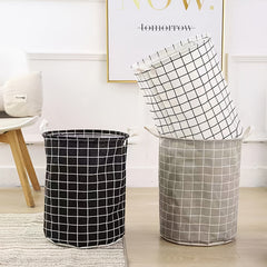 Portable Waterproof Laundry Basket With Handle