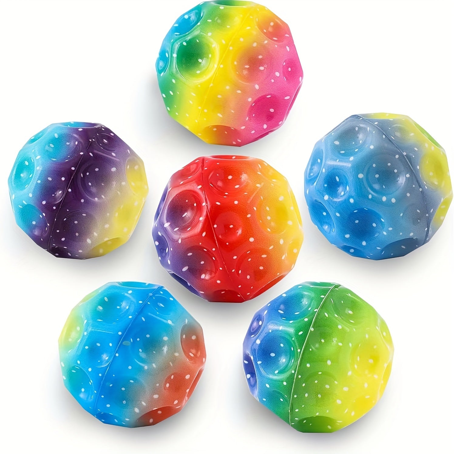High Bounce Space Ball Hand eye Coordination Training