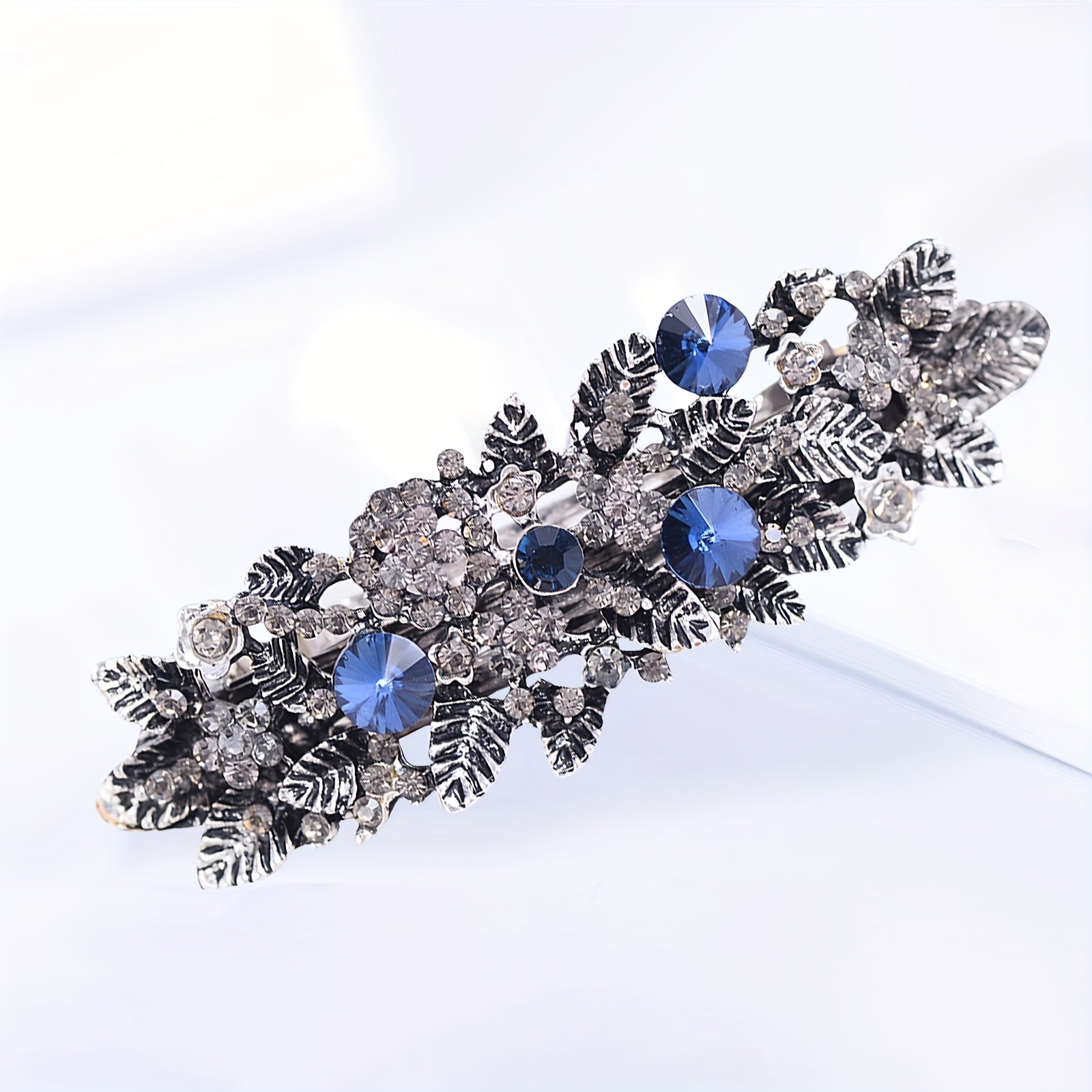 Crystal Rhinestone Hair Clip French Barrette Hair Accessories