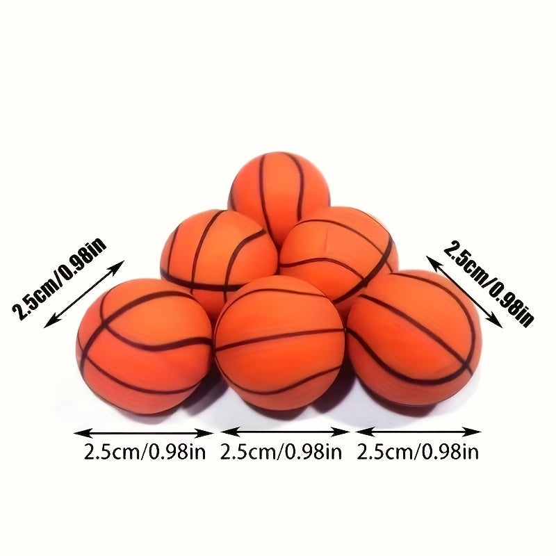 10pcs High Bouncy Balls Mixed Pattern For Kids Prizes 25MM