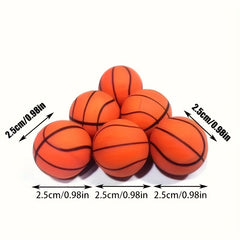 10pcs High Bouncy Balls Mixed Pattern For Kids Prizes 25MM