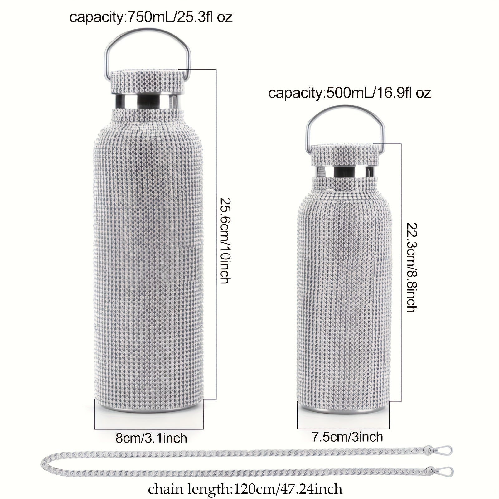 Metal Vacuum Cup Stainless Steel Insulated Water Bottle
